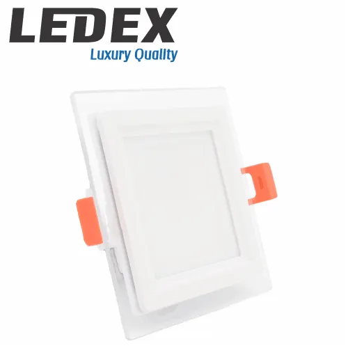 LEDEX LED Glass Down Light (Square) 6w 6500K