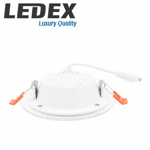 LEDEX LED Glass Down Light (Round) 12w 6500K