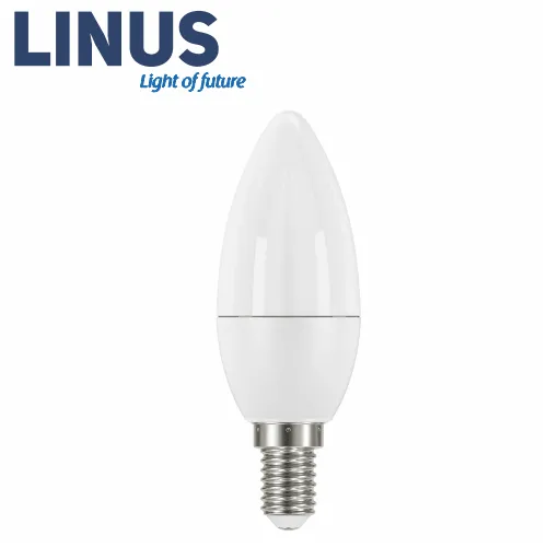 LINUS Lin60-9630 LED ნათურა ჭაღი 7.5W E14 3000K