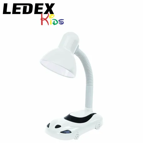 LEDEX-10025 მაგიდის სანათი საბავშვო CAR თეთრი