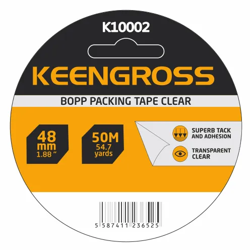 Keengross - წებვადი ლენტი გამჭვირვალე 48mm X 50m 
