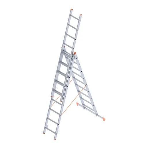 SARAYLI კიბე Industrial Aluminium Type A 3x9 საფეხური