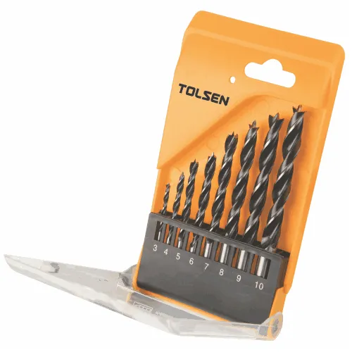TOLSEN TOL981-75626 ელექტრო ბურღის საცვლელი პირების ნაკრები 8ც-იანი