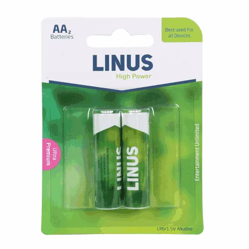 Linus-ელემენტი AA Ultra Premium Alkaline 2PC/Blister