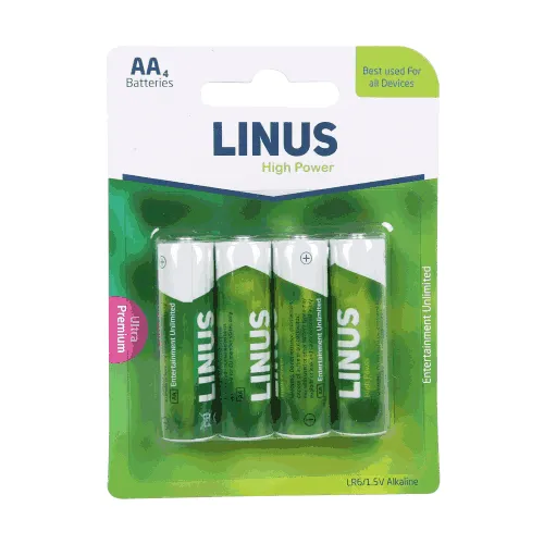 Linus-ელემენტი AA Ultra Premium Alkaline 4PC/Blister