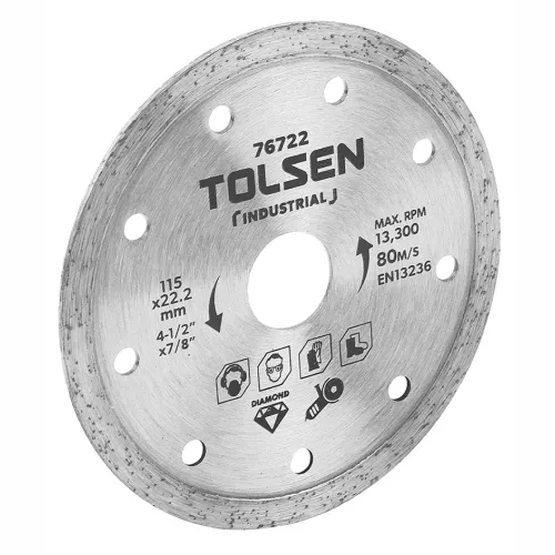 TOLSEN TOL447-76727 მეტლახის საჭრელი დისკი 230X22.2mm