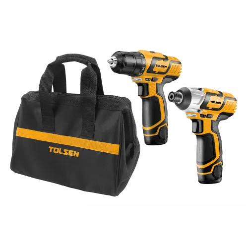 TOLSEN TOL1550-79028 ხრახნმჭერის ნაკრები 2ცალიანი ელემენტზე 12V