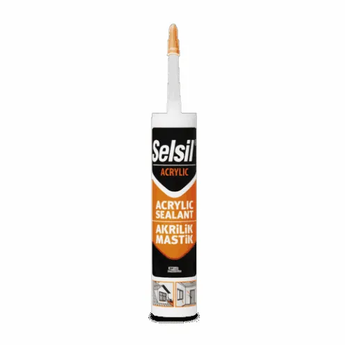 SELSIL SEL18-0507 სილიკონი acrylic sealant 310ML black