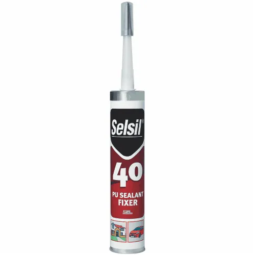 SELSIL SEL81-4796 წებო ავტომობილისათვის pu sealant 300ml SHA40 grey