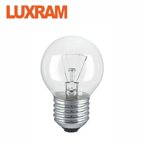 LUXRAM L79-0150 ნათურა ვარვარა ბურთი გამჭვირვალე E27 240V-60W