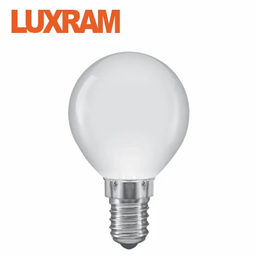 LUXRAM L61-0256 ნათურა ვარვარა ბურთი დაბურული E14 240V-60W