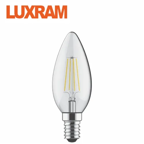 LUXRAM L1731234 Filament LED ნათურა ჭაღი 2W E14 2700K