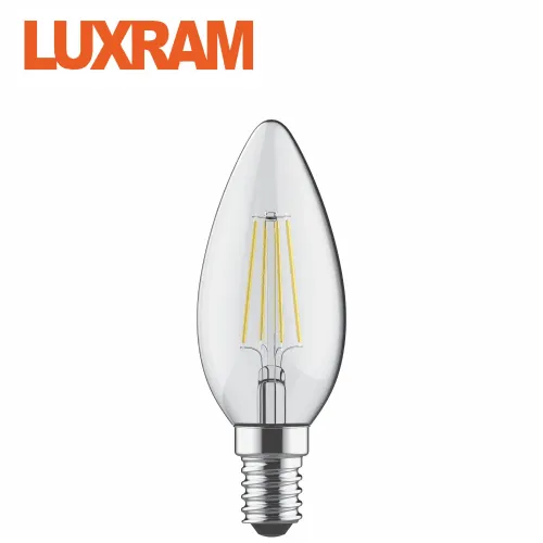 LUXRAM L1741333 Filament LED ნათურა ჭაღი 4W E14 2700K
