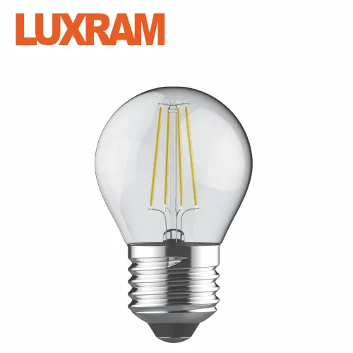 LUXRAM L1801233 Filament LED ნათურა ბურთი 2W E27 2700K