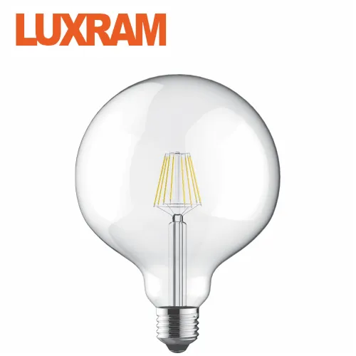 LUXRAM L1821631 Filament LED ნათურა Globe D95 8W E27 2700K