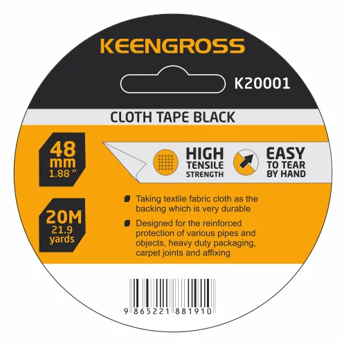 Keengross - წებვადი ლენტი Cloth Tape 48mm X 20m 