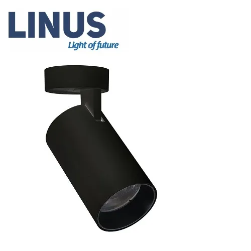LINUS LED სანათი შავი track 7W 3000K