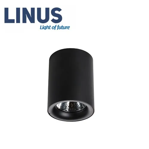LINUS LED ჭერის სანათი შავი track 12W 4000K