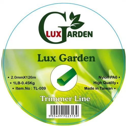Lux Garden TL-009 ტრიმერის ძუა 2.0mmX126m,Hexagon