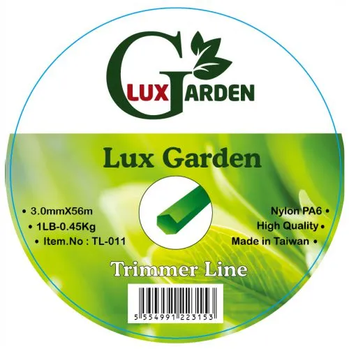 Lux Garden TL-011 ტრიმერის ძუა 3.0mmX56m,Hexagon