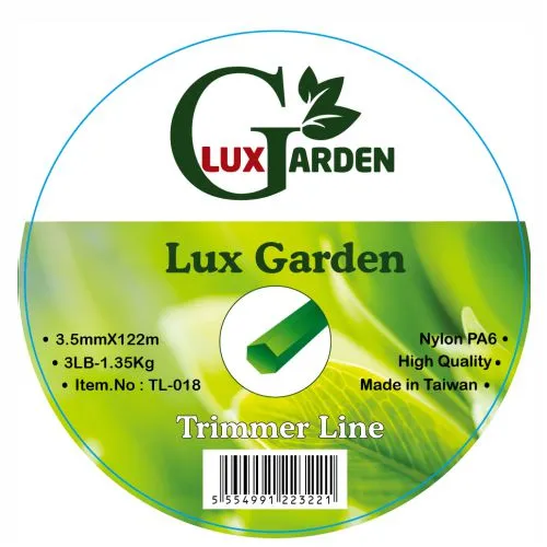 Lux Garden TL-018 ტრიმერის ძუა 3.5mmX122m,Hexagon