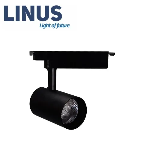 LINUS LED რელსის სანათი შავი track 7W 3000K