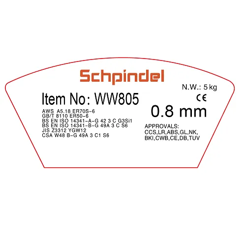 Schpindel - შესადუღებელი მავთული 0.8mm/5kg.