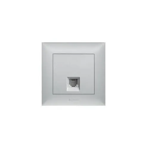 LEGRAND 768238-ინტერნეტის როზეტი RJ45 (ვერცხლისფერი)