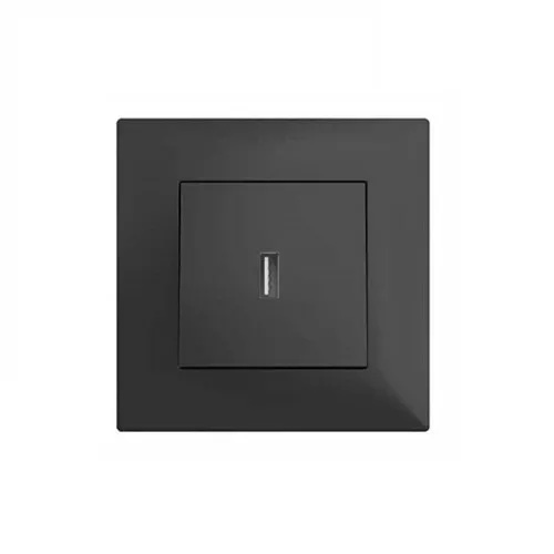 LEGRAND 768397-USB დამტენი (შავი)